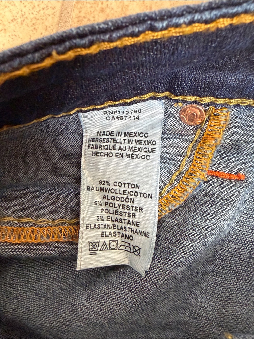 True Religion Big T Dark Indigo Super Skinny Jeans - Picture 9 of 10